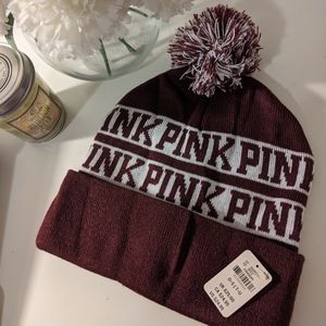 Pink beanie